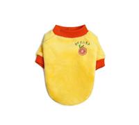 Lindo Estampado De Fruta Teddy Bulldog Abrigo para Chihuahua Polar Cálido Perro Pequeño Gato Camisa Chaqueta Ropa De Invierno,A,S