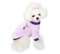 Lindo Estampado De Fruta Teddy Bulldog Abrigo para Chihuahua Polar Cálido Perro Pequeño Gato Camisa Chaqueta Ropa De Invierno,do,2XL