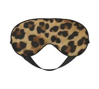 Lindo estampado de leopardo., Cubreojos completos Antifaz bloqueador de luz Antifaz para dormir Antifaz suave con los ojos vendados Noche