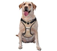 Lindo Estampado de Mapache,Arnés para Mascotas, arnés Reflectante Ajustable para Perros,L