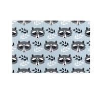 Lindo Estampado de Mapache, Rompecabezas de 1000 Piezas, Rompecabezas de Madera para Toda la Familia, decoración de Pared para Adultos y Adolescentes.