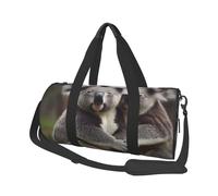 Lindo Estampado de Oso Koala, Bolsa de Viaje de Gran Capacidad, Bolso Redondo, Bolsa de Viaje Deportiva, Bolsa de Mano, Bolsa de Fitness