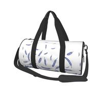 Lindo Estampado de Plumas., Bolsa de Viaje de Gran Capacidad, Bolso Redondo, Bolsa de Viaje Deportiva, Bolsa de Mano, Bolsa de Fitness