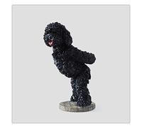 Lindo estante de vino para perros, muebles de cocina, comedor, soporte para botellas, bar, gabinetes de vino, vitrina, estante para decoración del hogar (color: marrón)