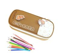 Lindo Estuche para lápices, Estuche para lápices Capybara - Carpincho útiles Escolares Caja de lápices para niñas,Bolsa para marcadores, Bolsa para lápices estética, Bolsa para lápices con Cremallera