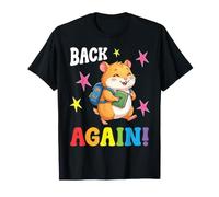 Lindo Estudiante de hámster Maestro de Regreso a la Escuela Bienvenido Camiseta