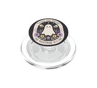 Lindo Fantasma Abeja Floral Halloween Humor Pastel gótico PopSockets PopGrip para MagSafe