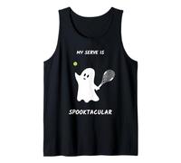 Lindo Fantasma Divertido Tenis Halloween Camiseta sin Mangas