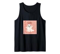 Lindo Fantasma Espeluznante Boo Halloween Fantasmas Temporada Espeluznante Camiseta sin Mangas