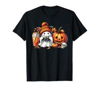Lindo Fantasma Fotógrafo Amantes Fotografía Café Halloween Camiseta