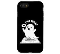 Lindo Fantasma Jugando Ouija Tablero Gótico Ouija Pagano Divertido Carcasa para iPhone SE (2020) / 7/8