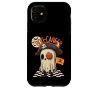 Lindo Fantasma Pirata Halloween Divertido Disfraz ilustración Carcasa para iPhone 11