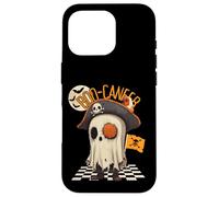 Lindo Fantasma Pirata Halloween Divertido Disfraz ilustración Carcasa para iPhone 16 Pro