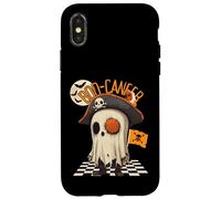 Lindo Fantasma Pirata Halloween Divertido Disfraz ilustración Carcasa para iPhone X/XS