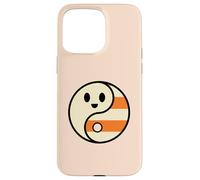 Lindo Fantasma Yin Yang Halloween Candy Corn Balance Diseño Carcasa para iPhone 15 Pro MAX