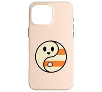 Lindo Fantasma Yin Yang Halloween Candy Corn Balance Diseño Carcasa para iPhone 16 Pro MAX