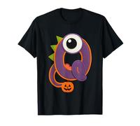 Lindo Farol Jack O de Halloween de Monster Q Camiseta