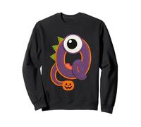 Lindo Farol Jack O de Halloween de Monster Q Sudadera