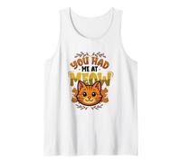 Lindo Gatito Amante de los Gatos Que me tenías en Miau Camiseta sin Mangas