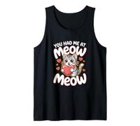 Lindo Gatito Amante de los Gatos Que me tenías en Miau Camiseta sin Mangas