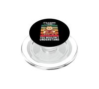 Lindo Gatito Gato es un Sushi Que no entenderías PopSockets PopGrip para MagSafe
