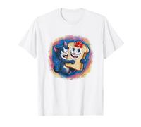 Lindo gato abrazando mermelada tostada desayuno divertido Camiseta