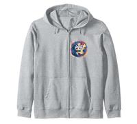 Lindo gato abrazando mermelada tostada desayuno divertido Sudadera con Capucha