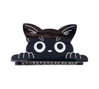 Lindo gato Hair Claw, Stylish Pet Shaped Hairpin, Adorable Hair Accessory Daily Wear, 5,91 x 4,72 in Fashionable Head Decor for Holidays and Beauty Care Rutina