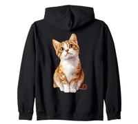 Lindo Gato Mascota Sudadera con Capucha