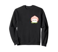 Lindo Gato melocotón Kawaii Neko-Chan corazón Patas ronroneo Miau Gatito Sudadera