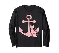 Lindo Gato Merch, Divertido Gato Vintage de una pandilla de Gatos Jugando al fútbol Manga Larga