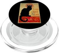 Lindo gato negro para los amantes del arte del gato Tournee Du Chat Noir Art PopSockets PopGrip para MagSafe