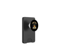 Lindo gato negro tejer Don't Talk PopSockets PopWallet para MagSafe