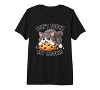 Lindo Gato no Toque mi Galleta Camiseta Premium