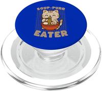 Lindo Gato Ramen Sopa de Fideos ronroneadores Kawaii PopSockets PopGrip para MagSafe
