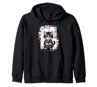 Lindo Gato Samurai bebé Kawaii - Lindo japonés Sakura Sudadera con Capucha