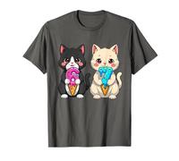 Lindo Gatos Kawaii Neko 67 Drip Meme Divertido Seis Siete Camiseta