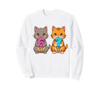 Lindo Gatos Kawaii Neko 67 Drip Meme Divertido Seis Siete Sudadera