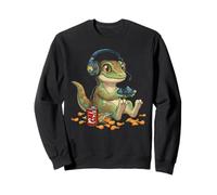 Lindo Gecko Controlador de Videojuegos PC Consola Gaming Nerd Sudadera