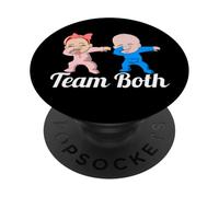 Lindo género revelar Partido Equipo Ambos bebé Ducha Pareja PopSockets PopGrip Adhesivo