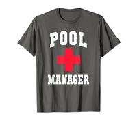 Lindo GERENTE DE PISCINA Viaje a la playa Nadar Vacaciones Playa Vacaciones Camiseta