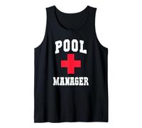 Lindo GERENTE DE PISCINA Viaje a la playa Vacay Playa Equipo de vacaciones Camiseta sin Mangas