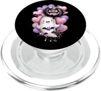Lindo Globo Fantasma de Halloween Corazones Pastel PopSockets PopGrip para MagSafe