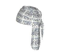 Lindo gorro moderno con diseño de pingüinos para bebé, diseño de calavera, absorbe la humedad, absorbe la humedad, para debajo del casco, 56 a 61 cm