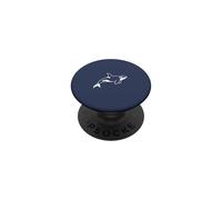 Lindo gráfico Minimalista de Orca Ballena oceánica PopSockets PopGrip Adhesivo