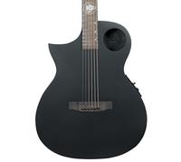 Lindo Guitarra electroacústica Neptune para zurdos con preamplificador F-4T y bolsa acolchada