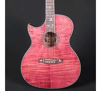 Lindo Guitarra electroacústica ORG-SL de diente de león para zurdos con mezcla BS5M de micrófono/piezoeléctrico preamplificador LCD sintonizador y bolsa acolchada