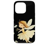Lindo hada con diente de león para un toque divertido y mágico Carcasa para iPhone 13 Pro
