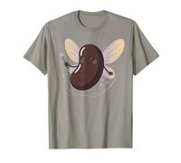 Lindo Hada Madrina Amante de Frijoles Kawaii Humor Vegano Camiseta