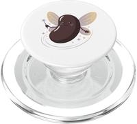 Lindo Hada Madrina Amante de Frijoles Kawaii Humor Vegano PopSockets PopGrip para MagSafe